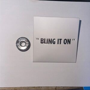 Carnival Cruise BLING IT ON EFFY Fun Barrel Glitter Sparkle Grey NIP